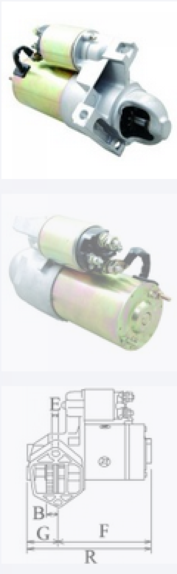 MOTORINO DI AVVIAMENTO VOLVO PENTA 855326-5 EQUIVALENTE